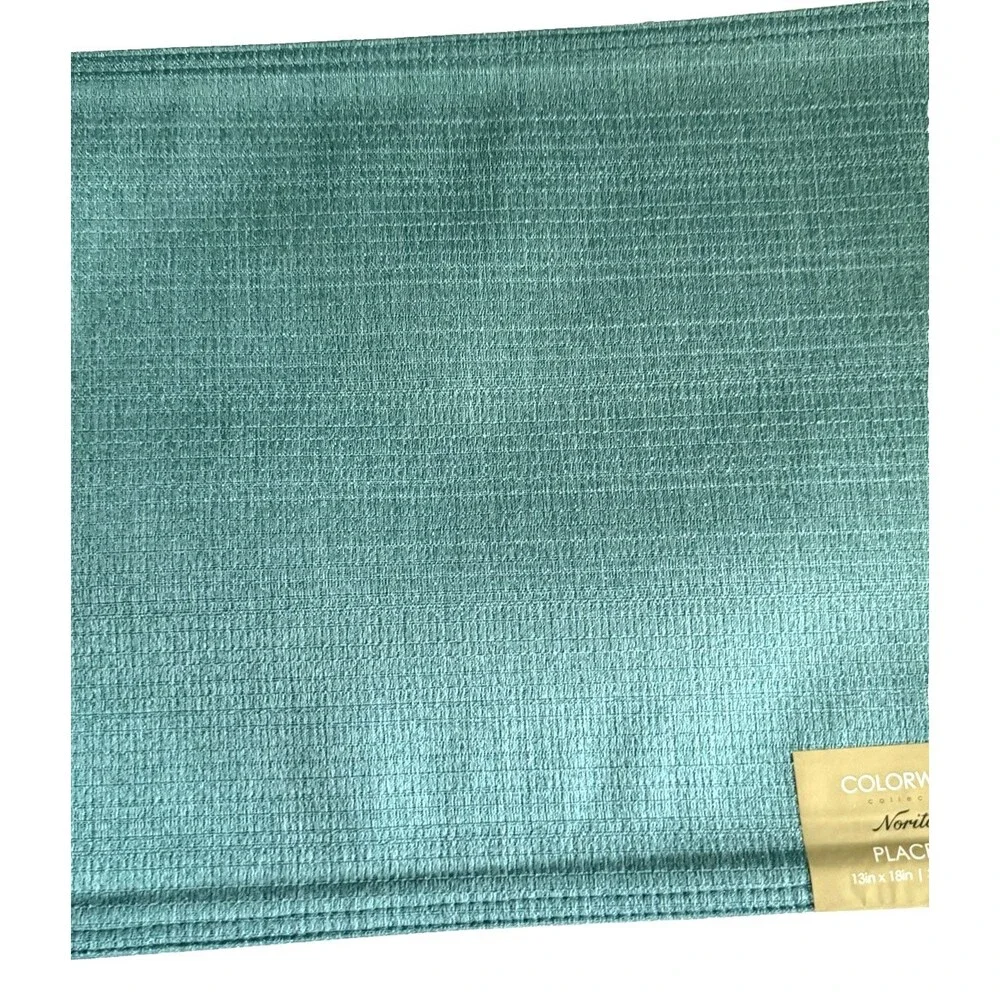 Noritake Colorwave Fabric Placemats Turquoise 18